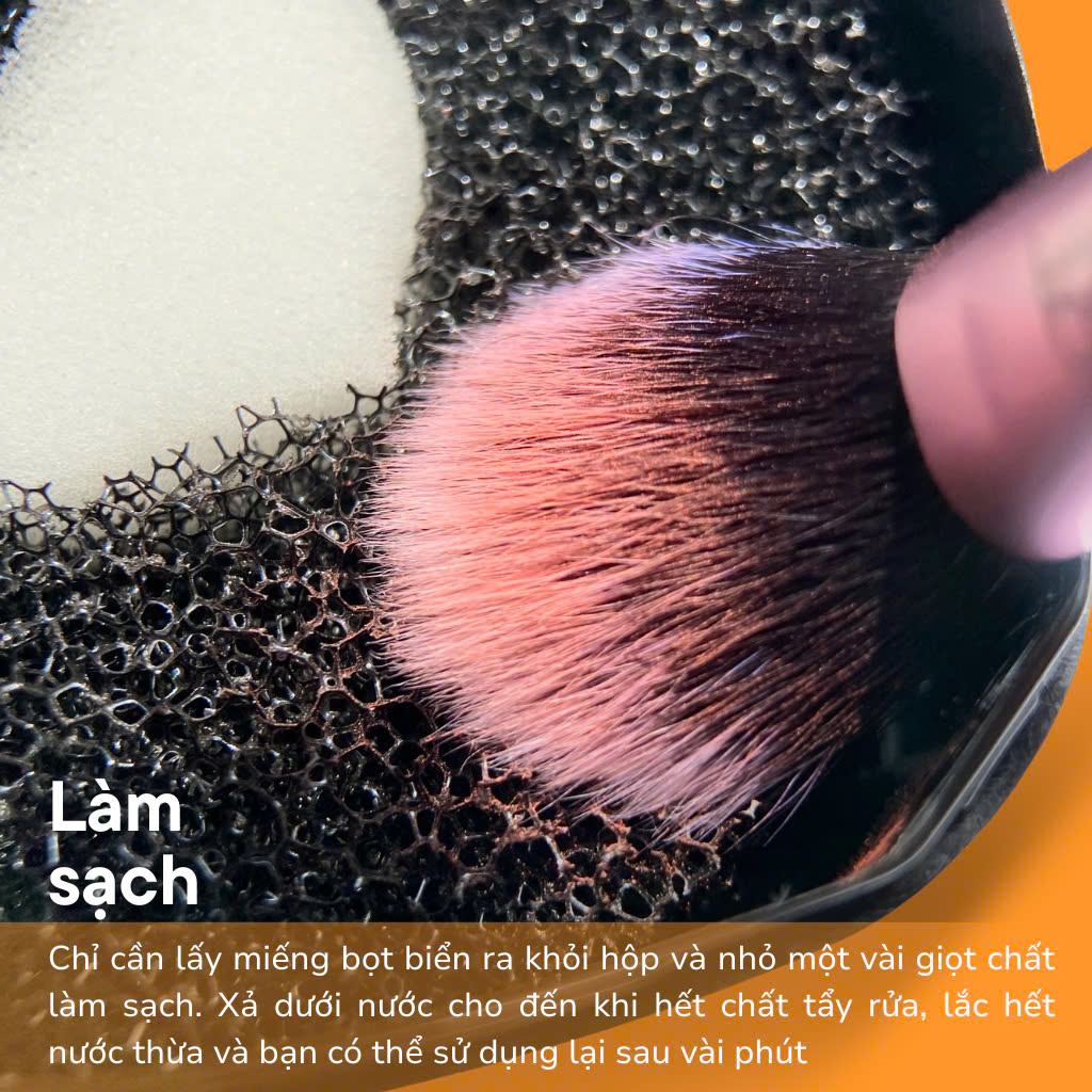 Mút Vệ Sinh Cọ Khô RT Real Techniques Dry Brush Cleaner Sponge RTKH001